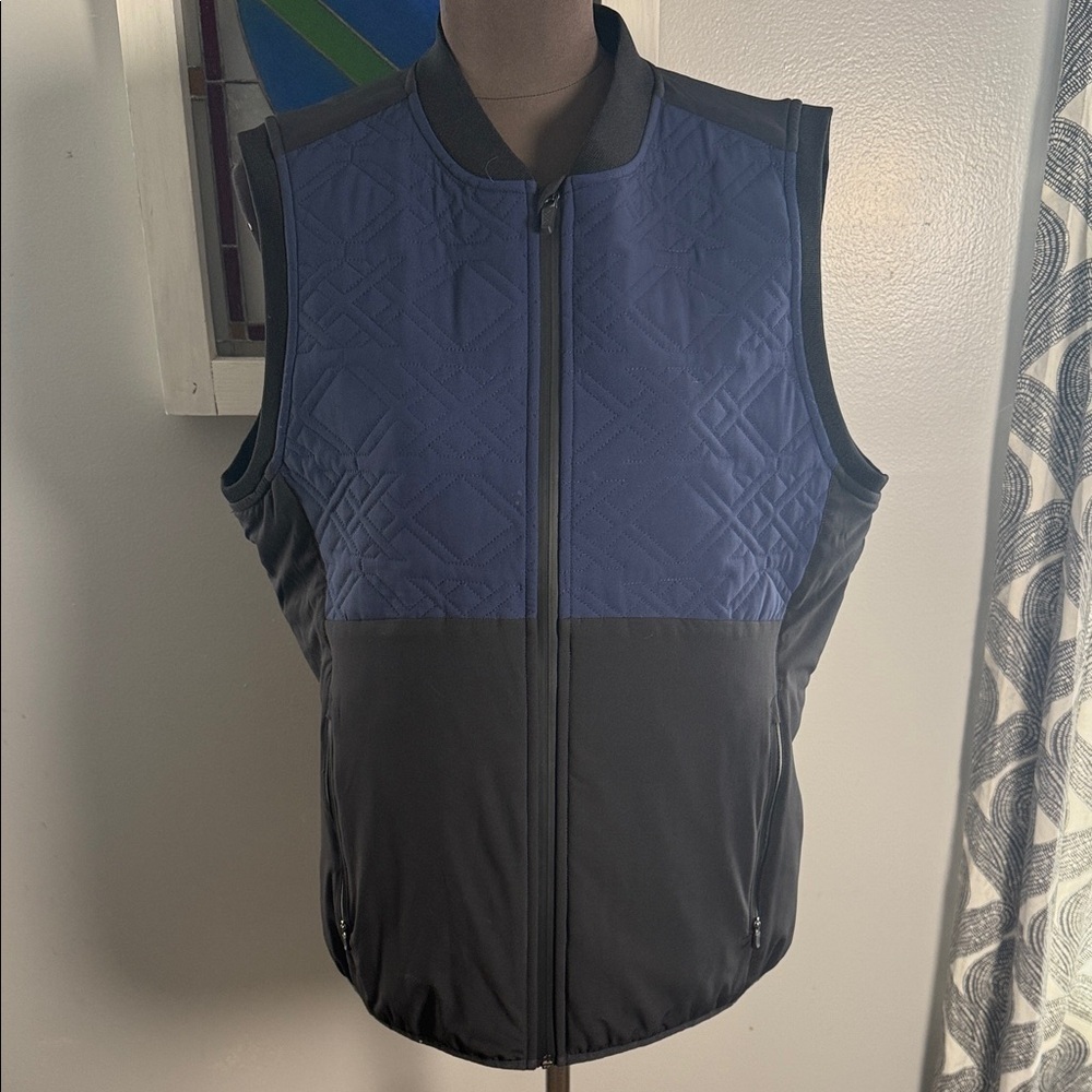 Rhone Midtown Quilted Yoke Vest SZ Medium